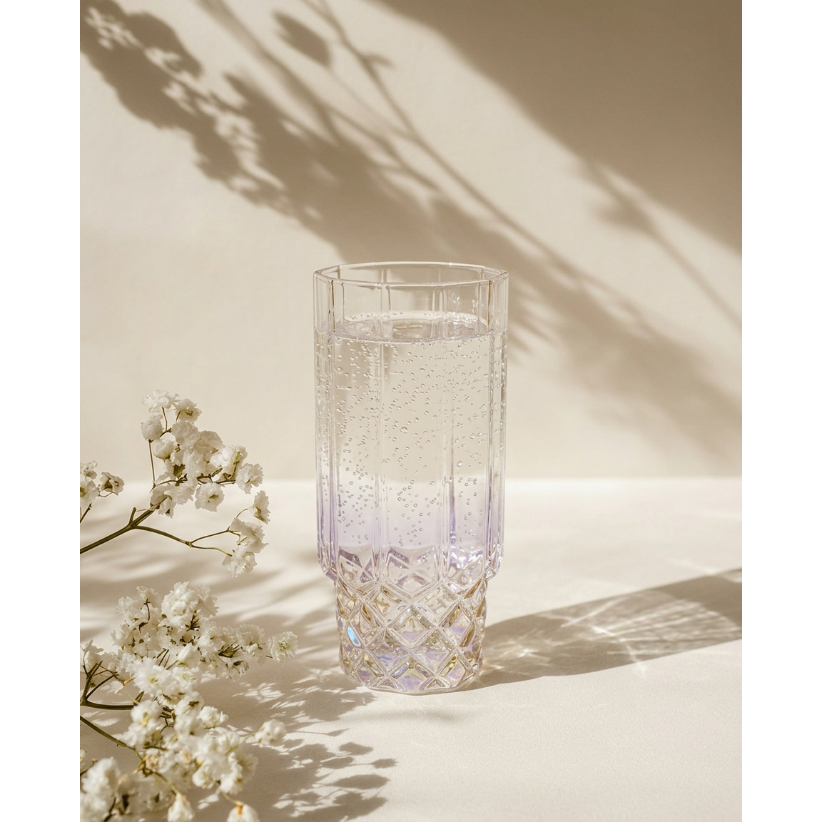 Pink Blush Highballglas, Rosa