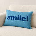 Smile Blå snett från sidan